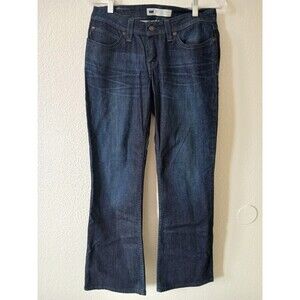 Levi's Bold Curve Jeans Women's 11 S/C Low Rise Skinny Stretch Dark‎ Wash Blue